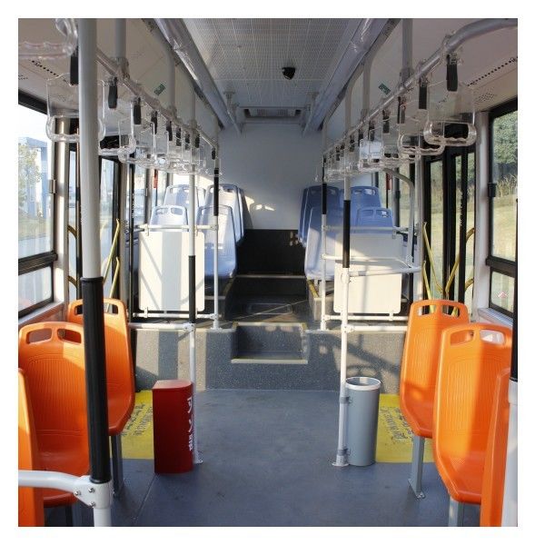 10,5-metrowy autobus elektryczny zasilany bateryjnie do transportu publicznego z maksymalnym momentem obrotowym 2800 Nm, baterią LiFePo4 i zasięgiem 250 km