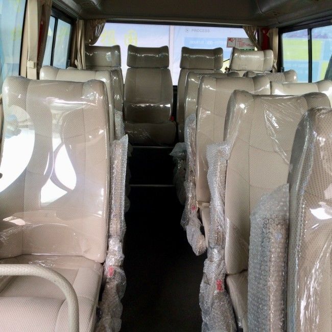 7m Diesel Coaster Bus 25 Seater Manual 5 biegów dla transportu publicznego