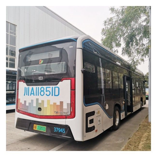 LHD 12m niskopodłogowy autobus elektryczny 280-650 km Elektryczny autobus miejski z 46 miejscami