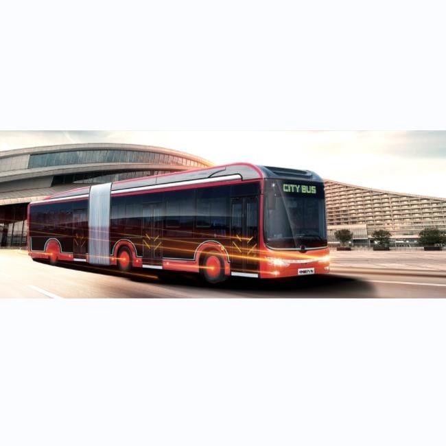 18 M Electric Brt City Bus Prędkość maksymalna 69km/h 50 miejsc długodystansowy autobus elektryczny