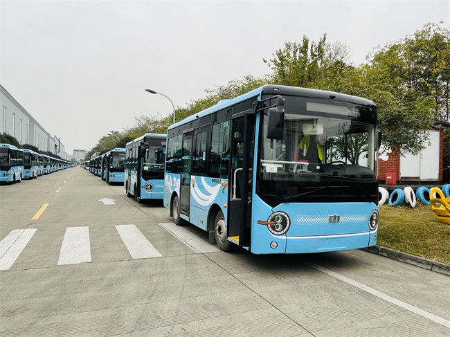 6.6 M LHD Mini Pure Electric Bus Zero Emission For Community Transport (Mini autobusy elektryczne o czystości 0,6 M LHD)