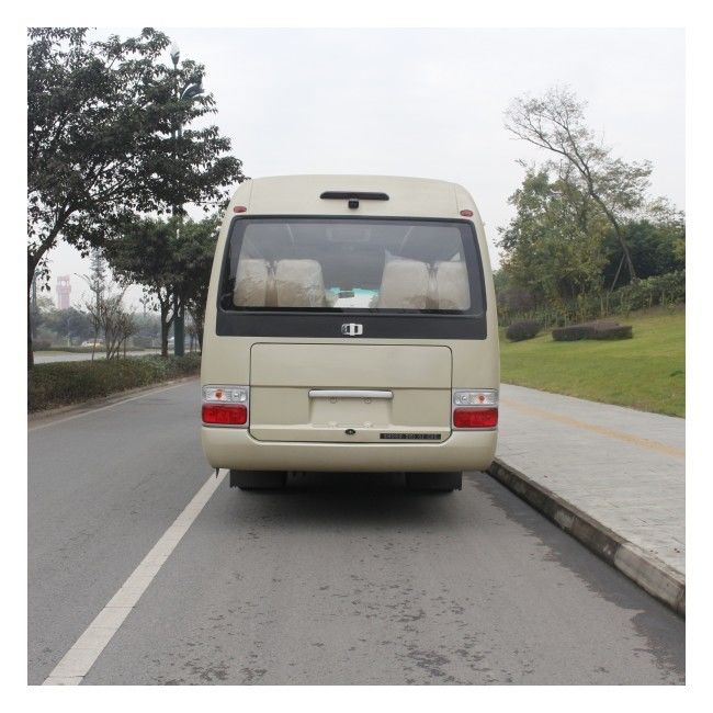 6m Diesel Coaster Bus z 19 miejscami Euro 4 i ręczną 5-prędkościową przekładnią