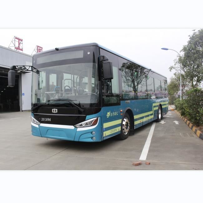 10,5-metrowy autobus City Road Tour z klimatyzacją Niskopodłogowy autobus elektryczny 30 miejsc Miejskie autobusy miejskie