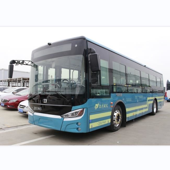 10,5-metrowy autobus City Road Tour z klimatyzacją Niskopodłogowy autobus elektryczny 30 miejsc Miejskie autobusy miejskie