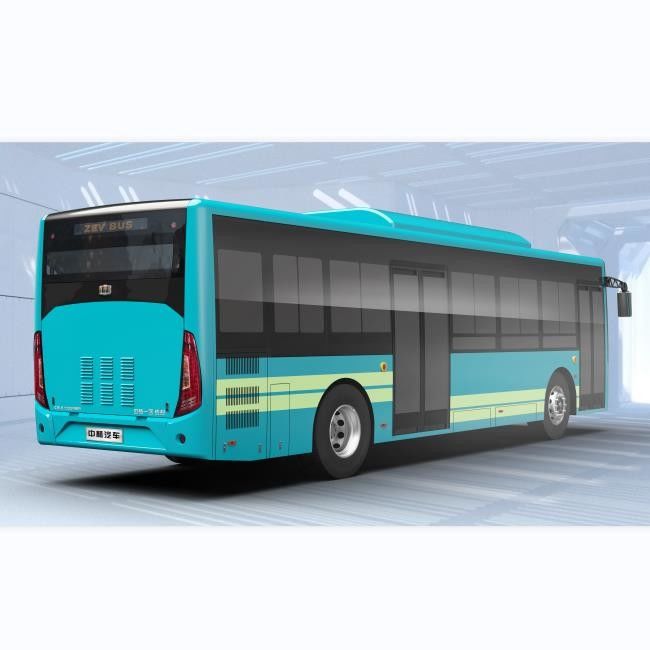 12-metrowy autobus miejski z silnikiem Diesla, 46 miejsc, z manualną 5-biegową skrzynią biegów i zawieszeniem pneumatycznym do transportu publicznego