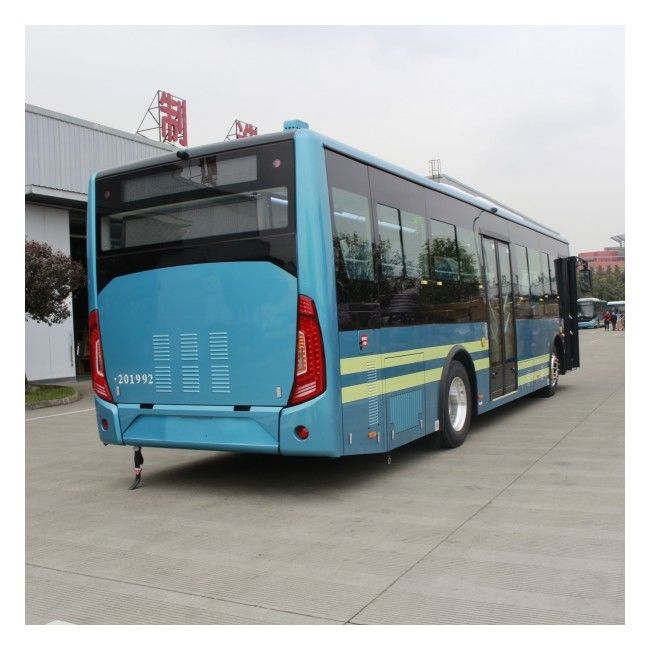 12-metrowy autobus miejski z silnikiem Diesla, 46 miejsc, z manualną 5-biegową skrzynią biegów i zawieszeniem pneumatycznym do transportu publicznego