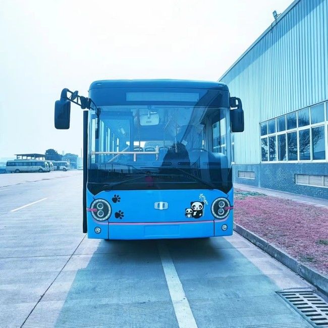 6.6m Elektryczny Mini Bus Pojazd do ładowania akumulatorów LHD RHD 23 miejsca dla usług wahadłowych