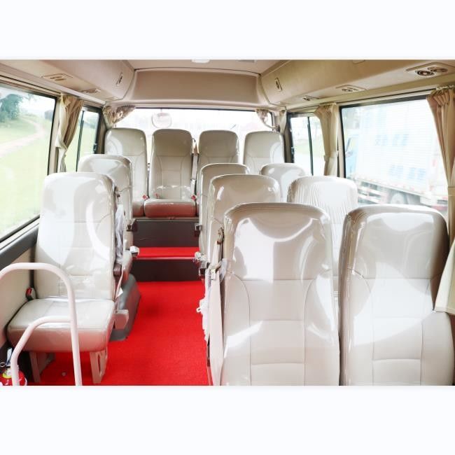 8m Diesel Coaster Buss 19 miejsc z AC LHD RHD Maksymalna prędkość 100 km / h