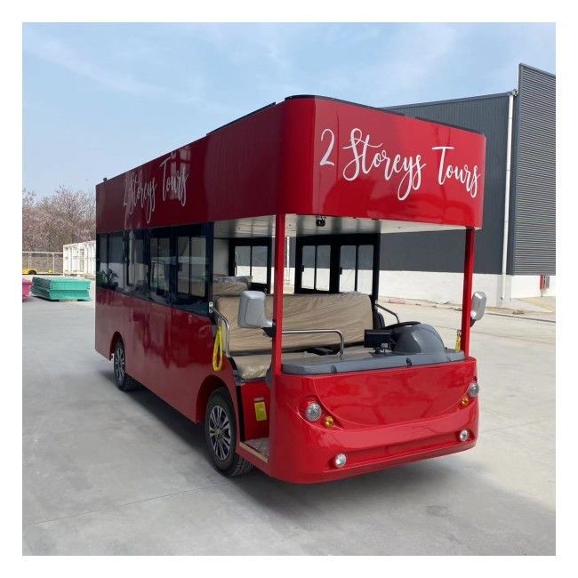 Elektryczne wózki golfowe Shuttle Bus 6,4 Mts Turn Radium z maksymalną prędkością 30 km / h