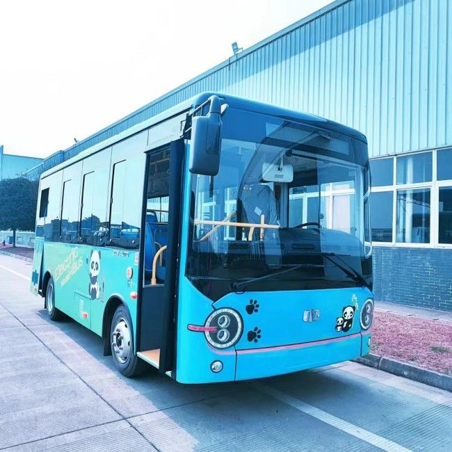 Zastosowany elektryczny autobus miejski Bateria LHD/RHD 21 miejsc Mini Bus Kilometr przebieg 200 - 270km