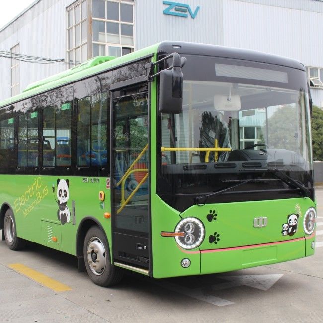 Czysty elektryczny autobus pasażerski Nowy minibus z energią 24 miejsc, zasięg ponad 200 km.