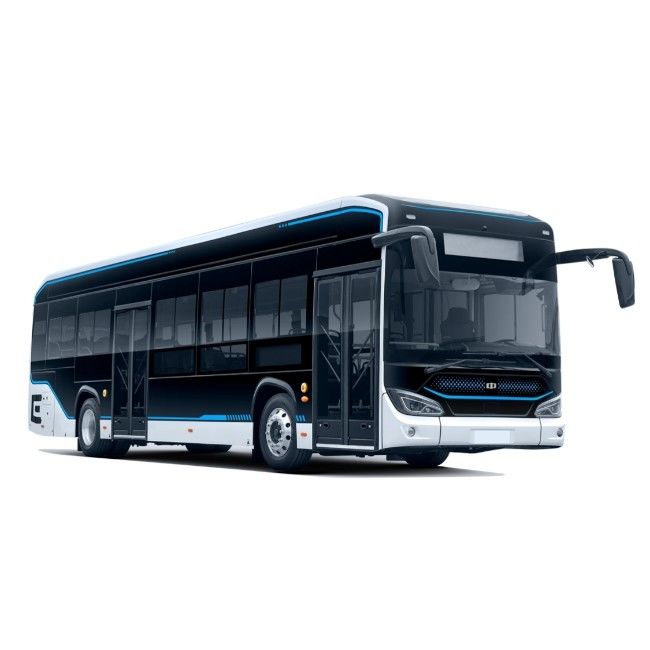 230 km zasięgu jazdy czysto elektryczny autobus przedni i tylny układ hamulcowy dyskowy Elektryczny odmrażacz
