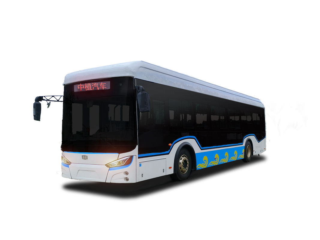 Przedni i tylny dysk czysty autobus elektryczny z baterią litowo-jonową 255kwh mocy baterii