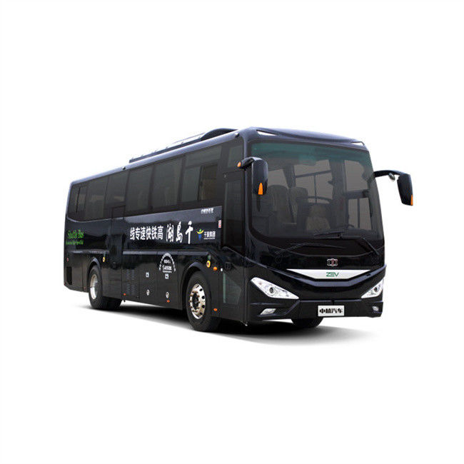 Autobusy elektryczne New Energy Pure Electric Coach, luksusowy autobus turystyczny przeznaczony do transportu międzymiastowego.