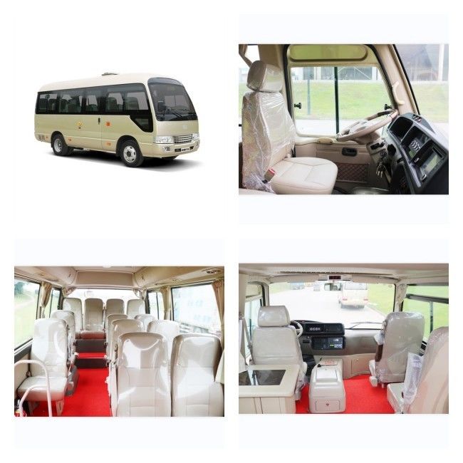 6-metrowy autobus elektryczny typu coaster z 18 miejscami, zasięgiem 200 km i opcjami kierownicy po lewej (LHD) i prawej (RHD)