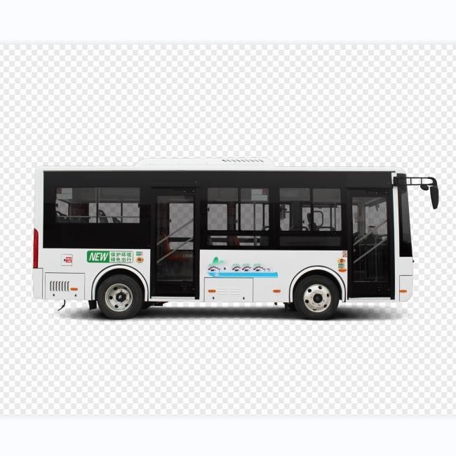6.6m 16 miejsc Elektryczny minibus Elektroniczny autobus LHD Zielony autobus miejski dla transportu publicznego.