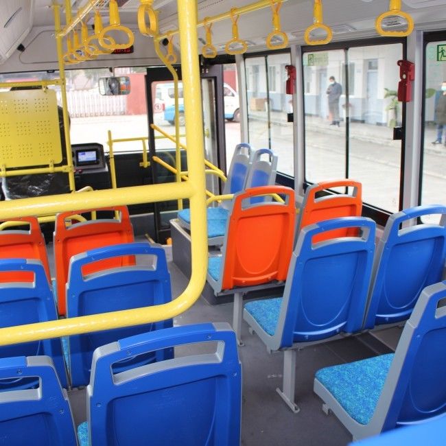 6.6m Elektryczne mini autobusy miejskie Nowy energetyczny autobus miejski 23 miejsca dla transportu publicznego.