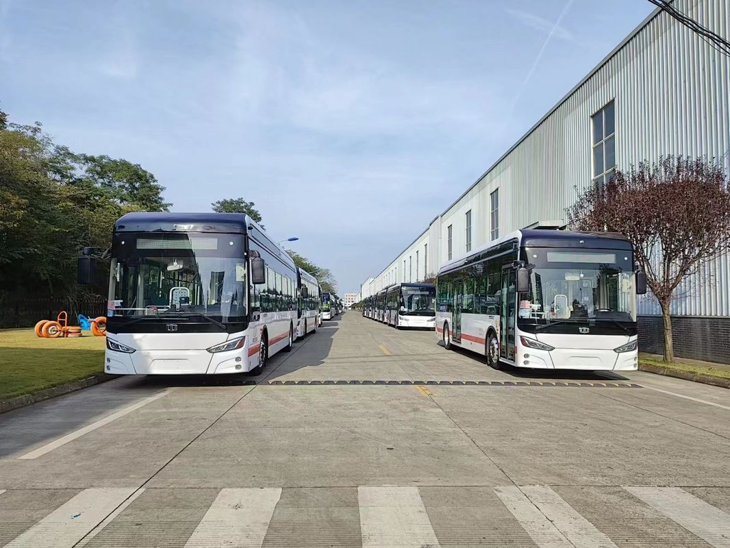 12m Bateria Elektryczny autobus bateria ebus 46 miejsc używany w miejskim i międzymiastowym transporcie.