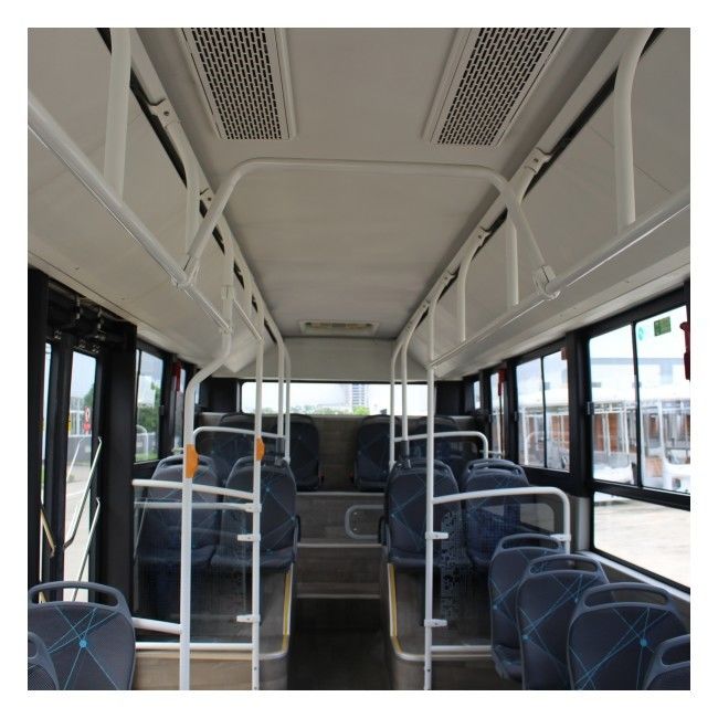 10,5-metrowy czysty autobus elektryczny EV z 30 miejscami, zasięgiem 250 km i silnikiem PMSM do transportu publicznego