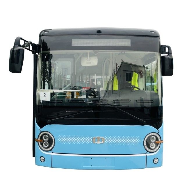 Elektryczne minibusy 6.6m Zero Emission Minibus Ebus Dwa kroki i automatyczna skrzynia biegów