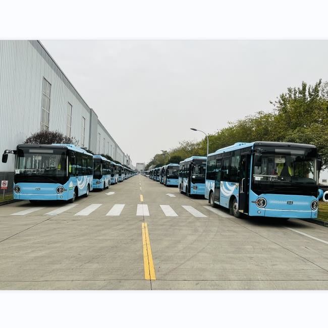 6.6m ZEV Bus New Energy Bus Zero Emission Dwa drzwi z 16 miejscami dla pasażerów