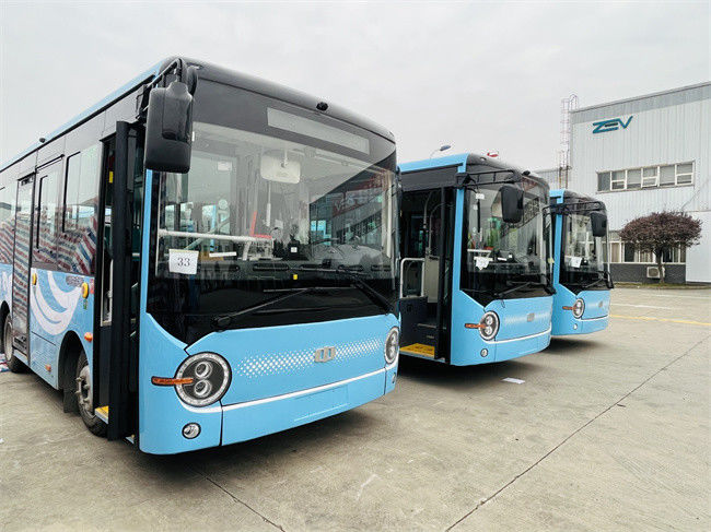 6Autobusy elektryczne z akumulatorem o pojemności 0,6 m Autobusy elektryczne z pojemnością 24 miejsc dla transportu publicznego.