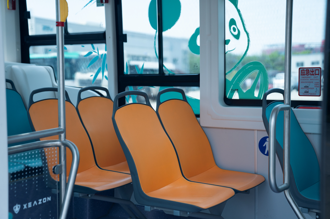 11-osobowe elektryczne minibusy z akumulatorem o mocy 80 kWh i automatyczną skrzynią biegów dla transportu miejskiego