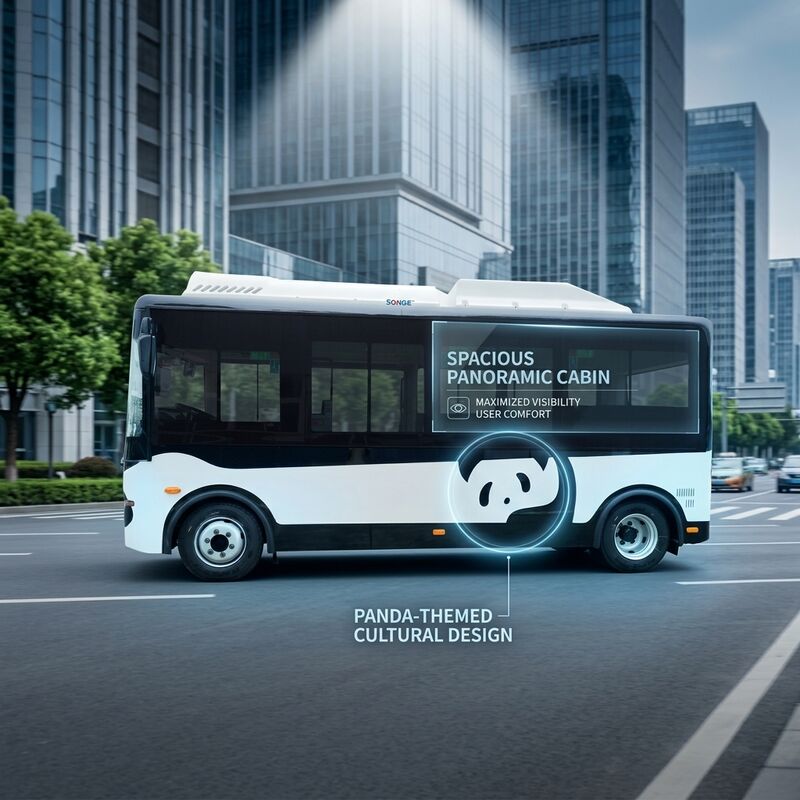 5.9m Elektryczne minibusy Elektryczny furgonetka 14-osobowy autobus pasażerski dla transportu publicznego.
