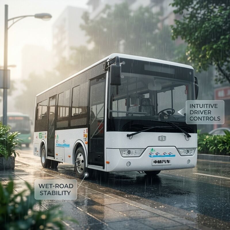 6,6 m 16 Miejsc LHD Autobus Elektryczny Mini Autobus Miejski do Transportu Publicznego