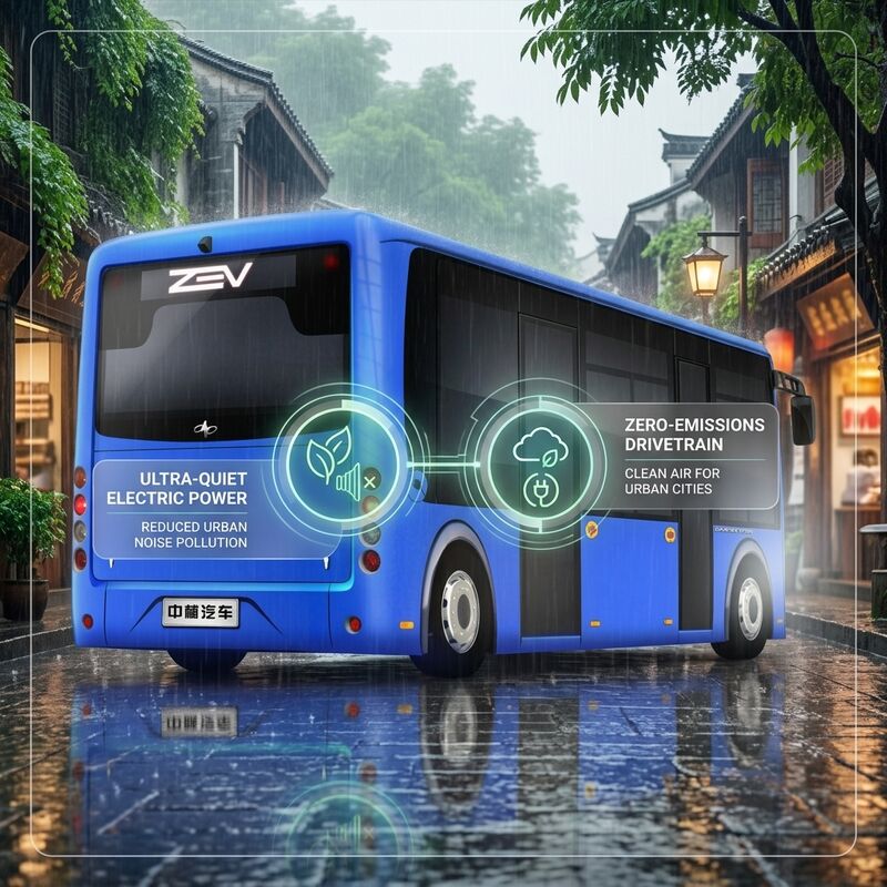 6.6m czysto elektryczne autobusy Mini City Bus Zero Busy dla transportu publicznego 16 miejsc
