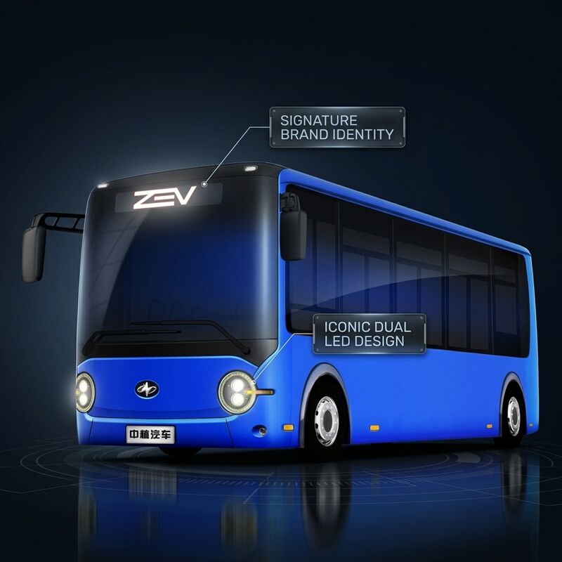 6.6m Długość 16-osobowy czysto elektryczny autobus z zasięgiem 180 km dla miejskiego transportu publicznego