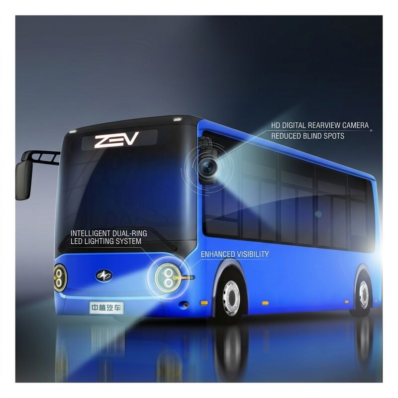 6.6m czysto elektryczne autobusy Mini City Bus Zero Busy dla transportu publicznego 16 miejsc