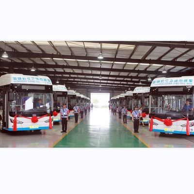 10,5 m 27 miejsc Elektryczny autobus napędzany wodorowymi ogniwami paliwowymi LHD o zerowej emisji