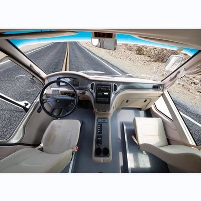 19 miejsc Cummins Diesel Engine Coaster Autobusy 6m z przednim silnikiem na resorach piórowych