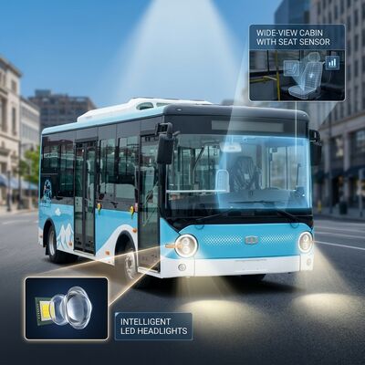 5.9m Elektryczny autobus miejski E Bus ev autobus dla transportu miejskiego