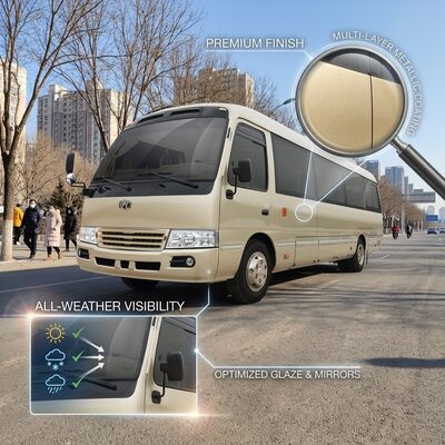 6 m 19 miejsc Zev Bus LHD Energy Retrieve Czysty elektryczny minibus 89,7 Kwh