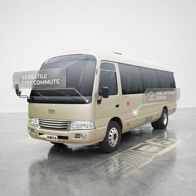 6-metrowy mini coaster bus elektryczny z 18 miejscami i baterią 89,7 kWh do transportu publicznego