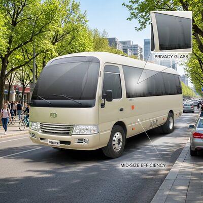 6m Zielone emisje 12-osobowy autobus autobus turystyczny autobus wahadłowy 100km/h