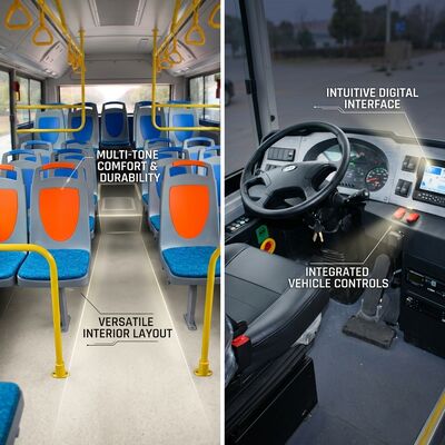 6m Zev Ev Minibus 15 miejsc Minibus dla transportu publicznego