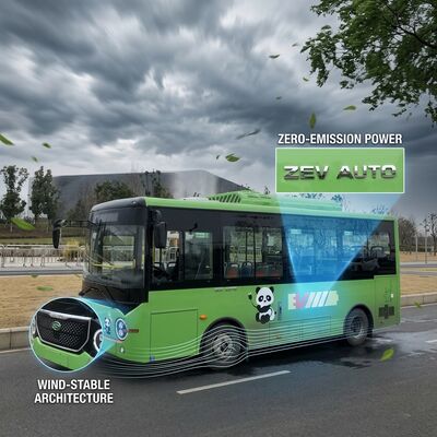 LHD 6,6 m Pure Electric Bus E-Bus z osłoną podłogową Ładowanie Flash
